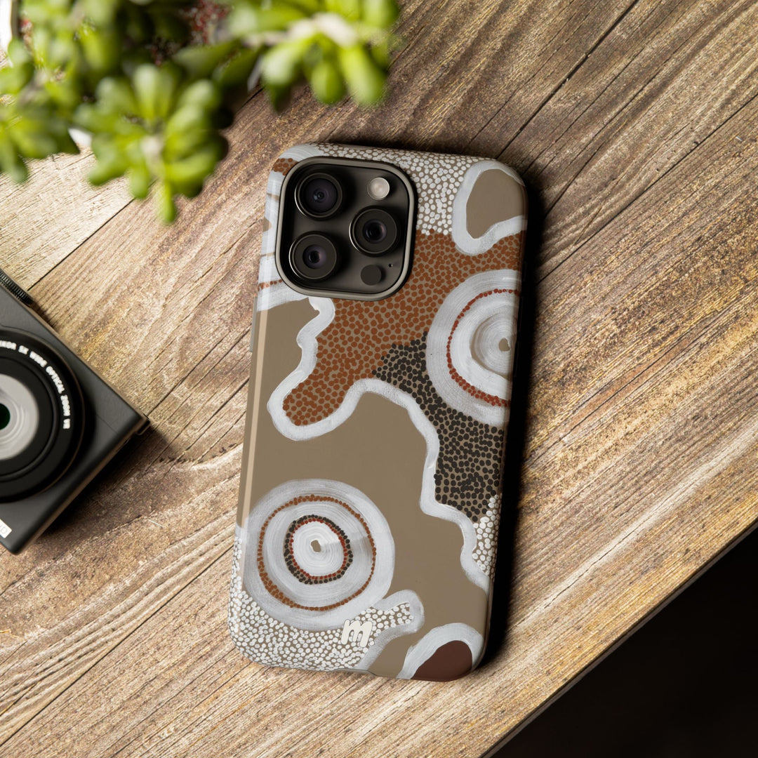 Premium Phone Case - Brown Earth,Phone Case,Mulganai,Premium Phone Case - Brown Earth by mulganai