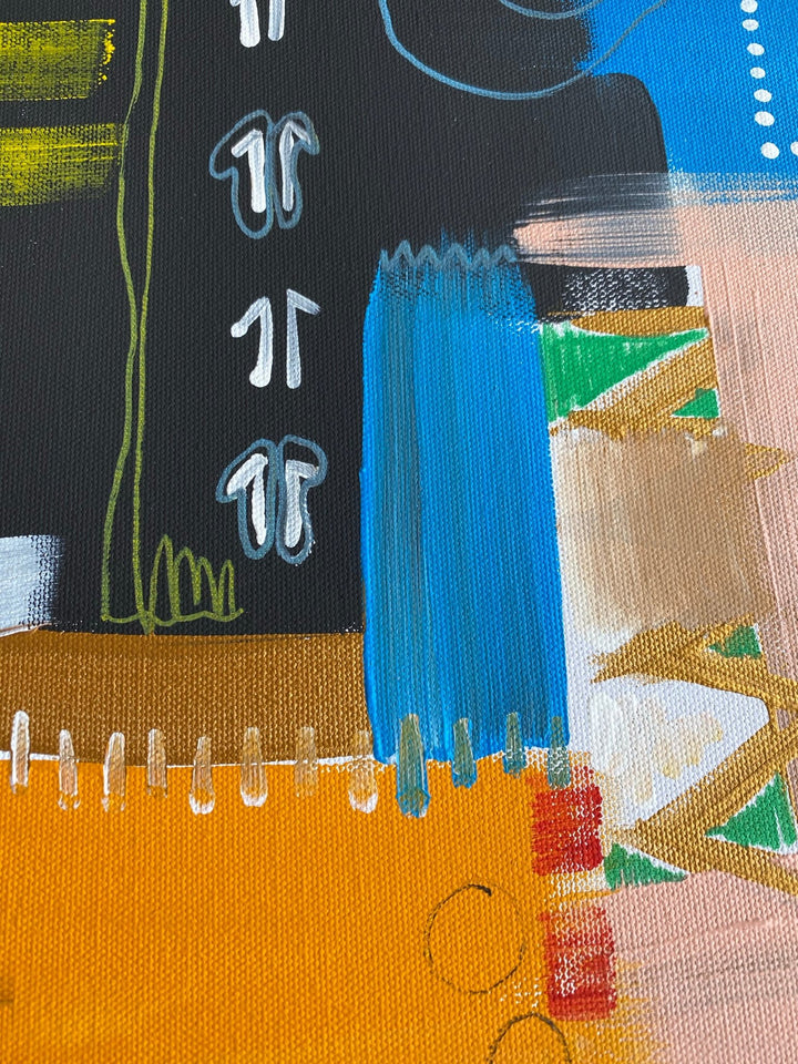 City Scape,Medium-small canvas,Mulganai,