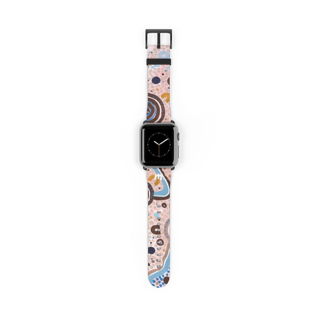 Designer Apple Watch band Sand and Sky,Accessories,Mulganai,