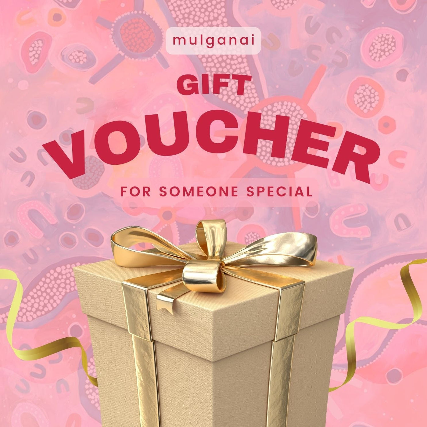 Mulganai Gift Voucher,Gift Cards,Mulganai,Indigenous canvas and print art, Gift Cards for SALE