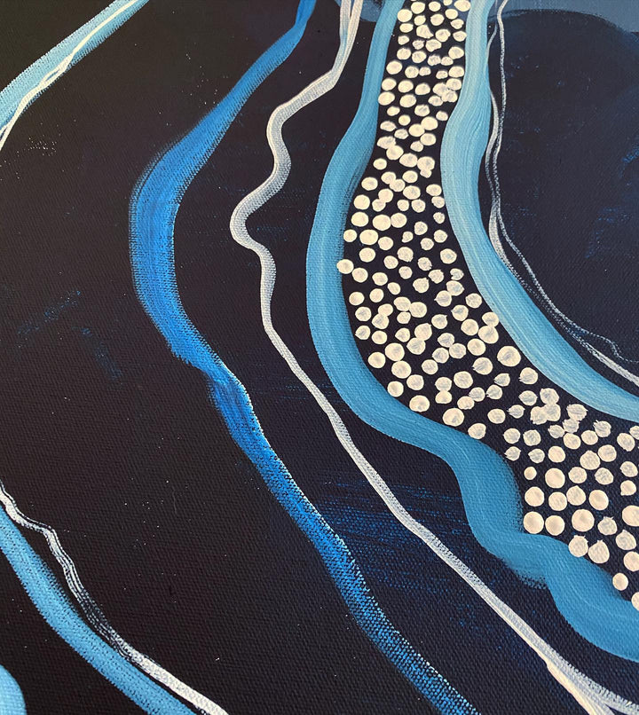Oyster,Large canvas,Mulganai,