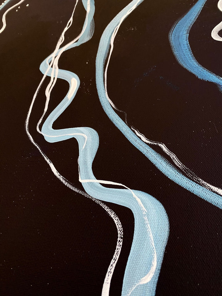 Oyster,Large canvas,Mulganai,