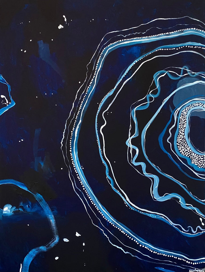 Oyster,Large canvas,Mulganai,