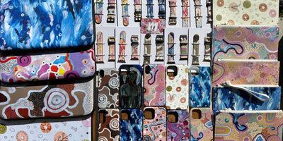Indigenous Art Printed Phone cases, Watch bands, Purses and Mugs - Mulganai