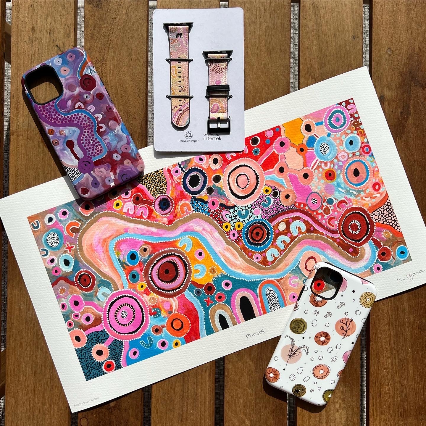 Indigenous Art Prints and accessories on SALE by mulganai - Mulganai