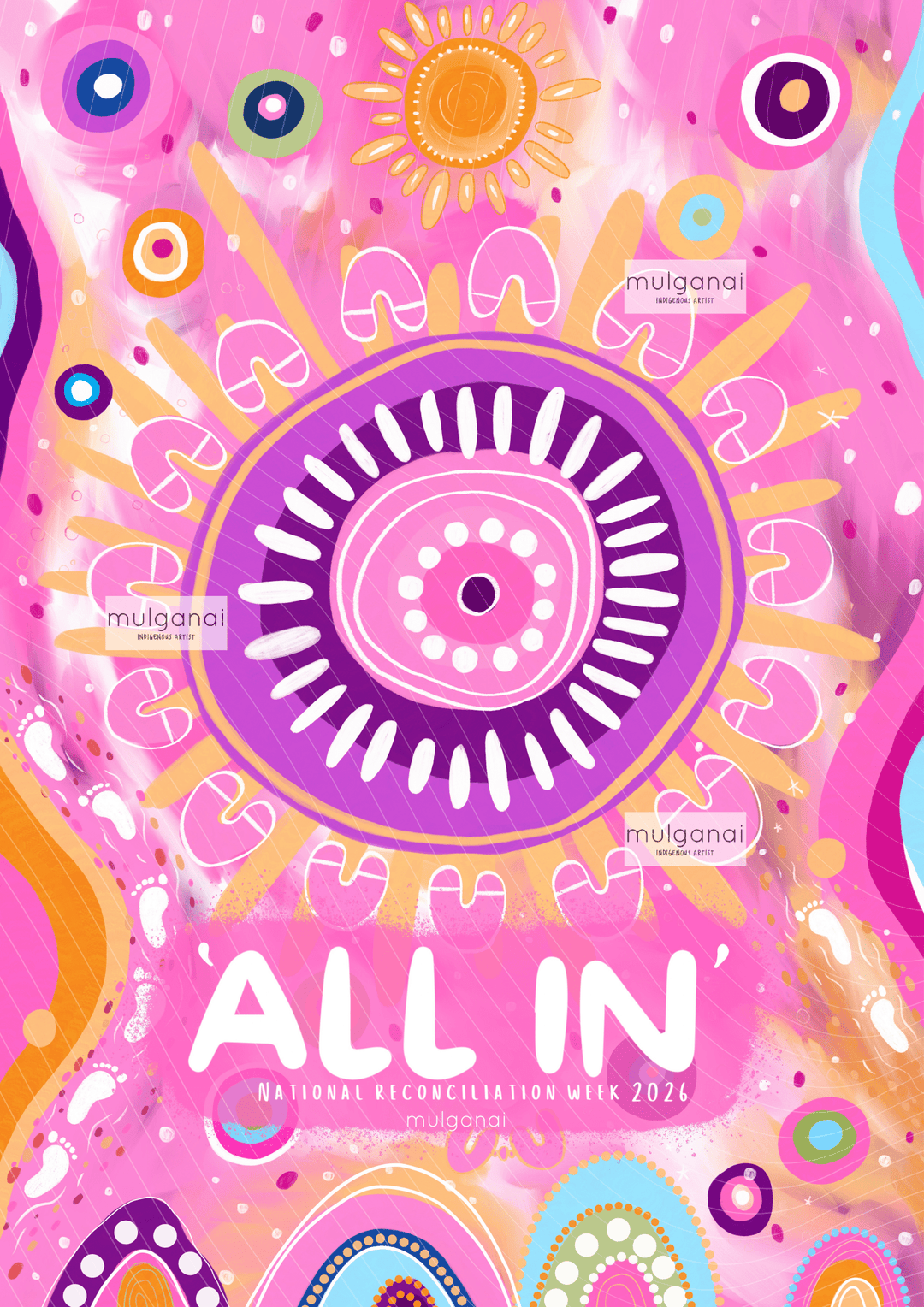 2026 BLOSSOM Reconciliation Week POSTER - ALL IN - Digital Download - Mulganai