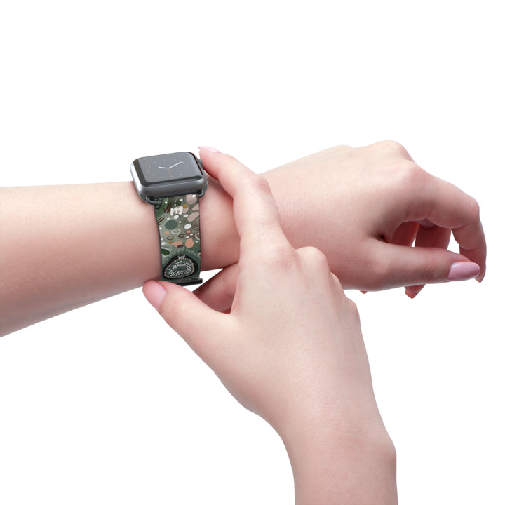 Designer Apple Watch Band - Green Country