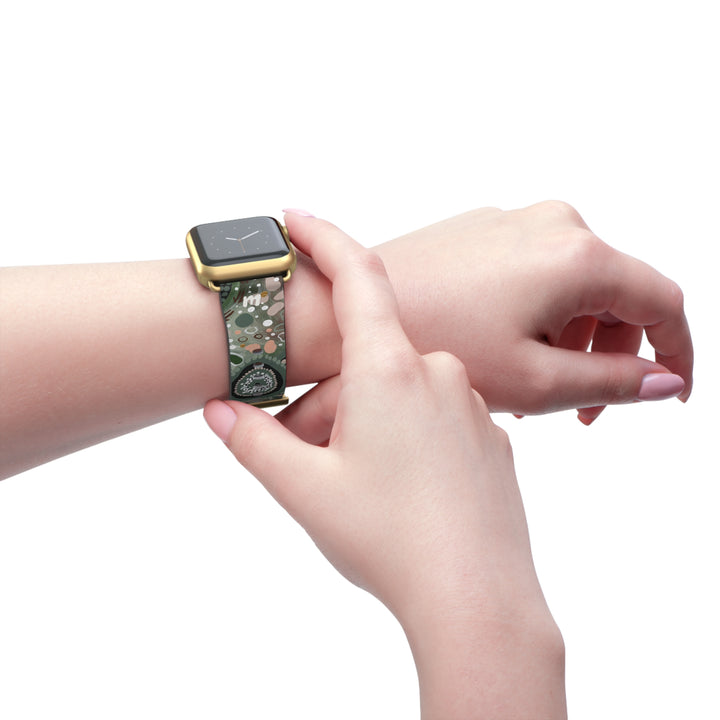 Designer Apple Watch Band - Green Country