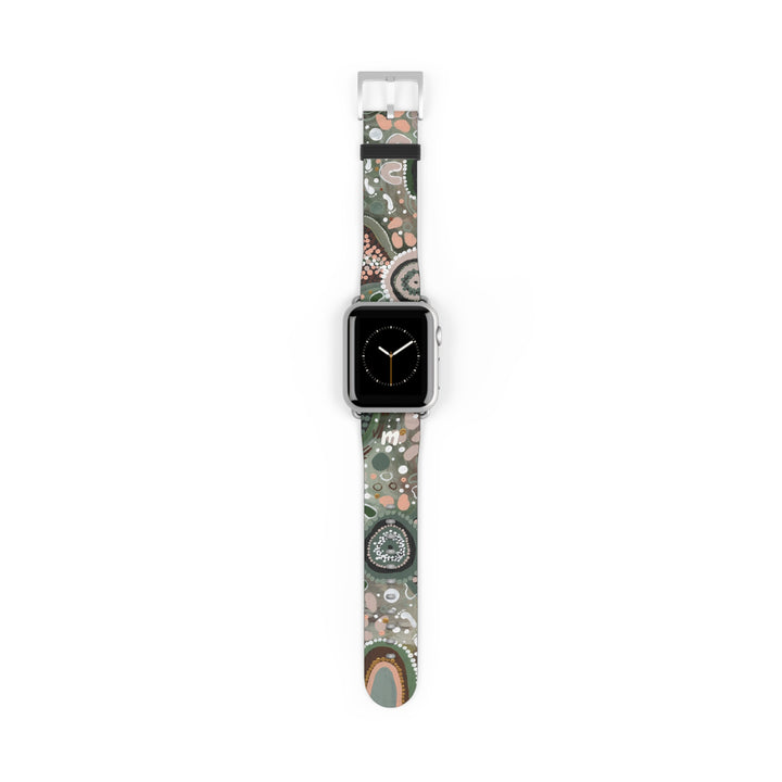 Designer Apple Watch Band - Green Country