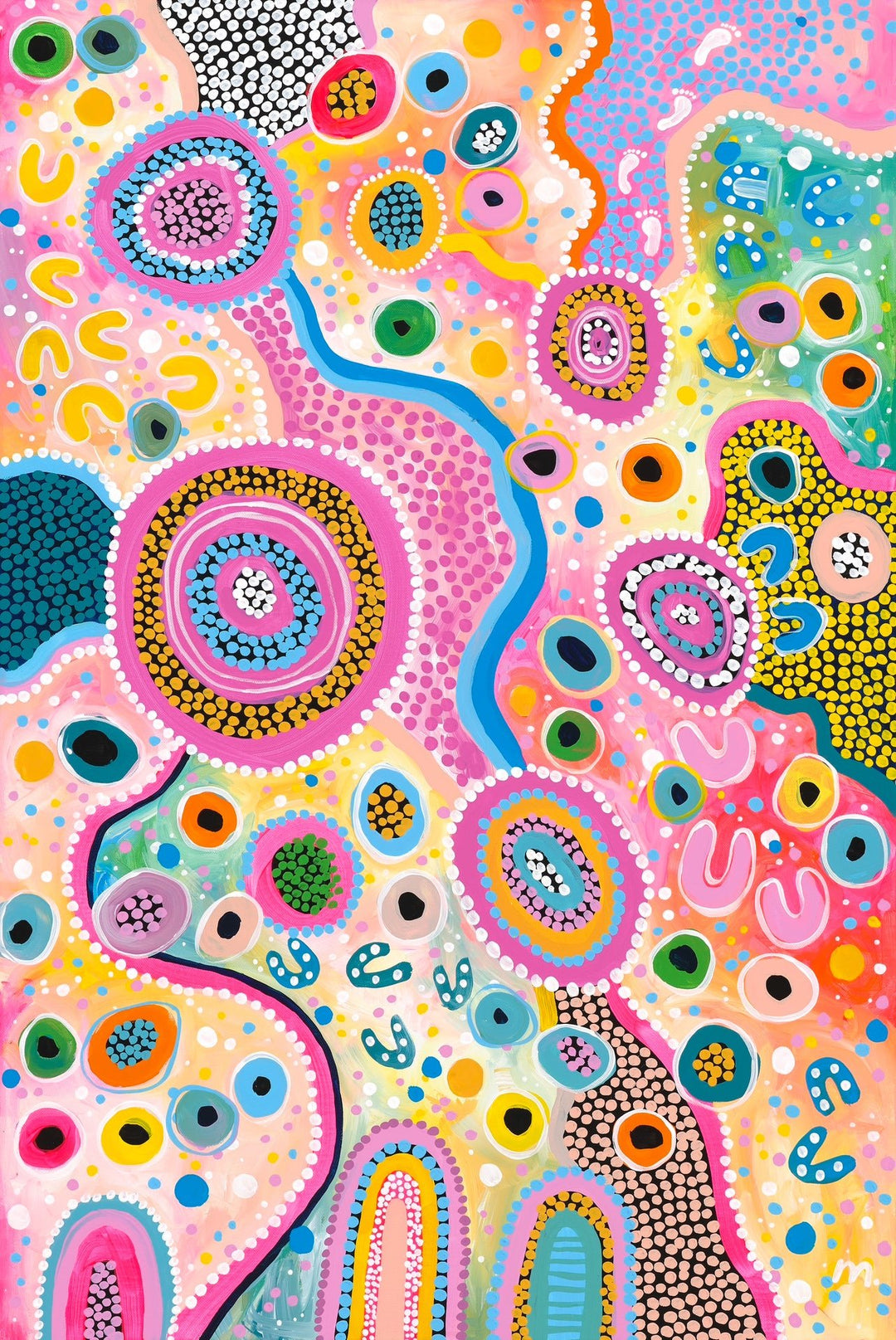 Birthday Print Wayimu’s Circle Limited Edition Print,Prints,Mulganai,