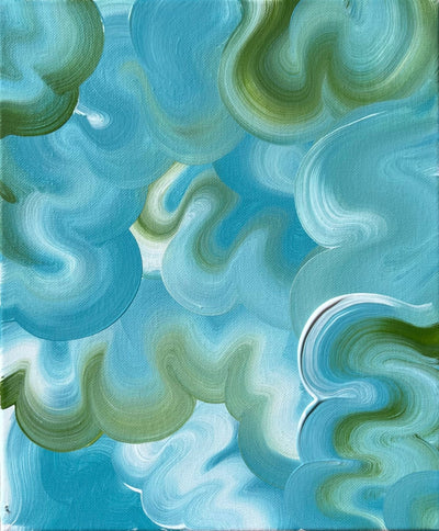 Blue Sky Swirls - Mulganai