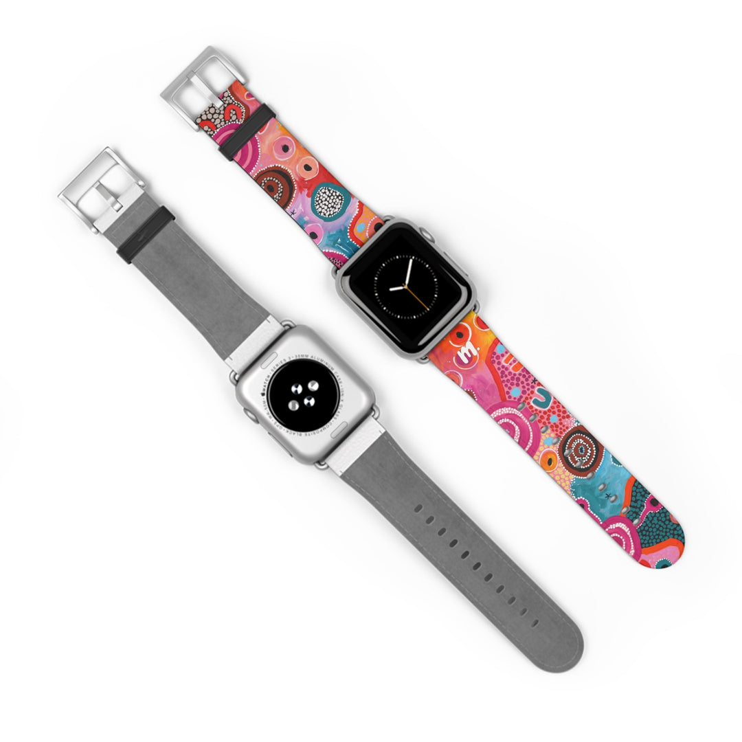 Designer Apple Watch Band - Fire, Water and Country - Mulganai