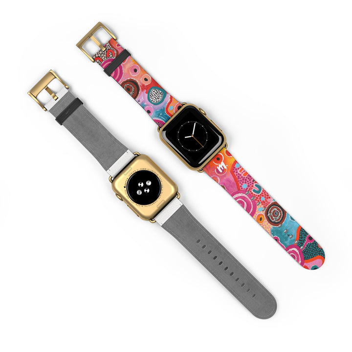 Designer Apple Watch Band - Fire, Water and Country - Mulganai