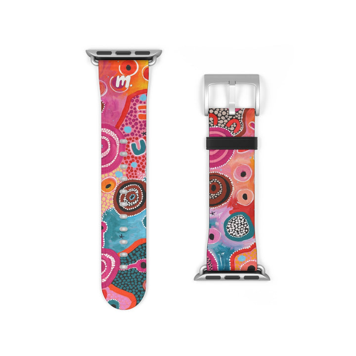 Designer Apple Watch Band - Fire, Water and Country - Mulganai