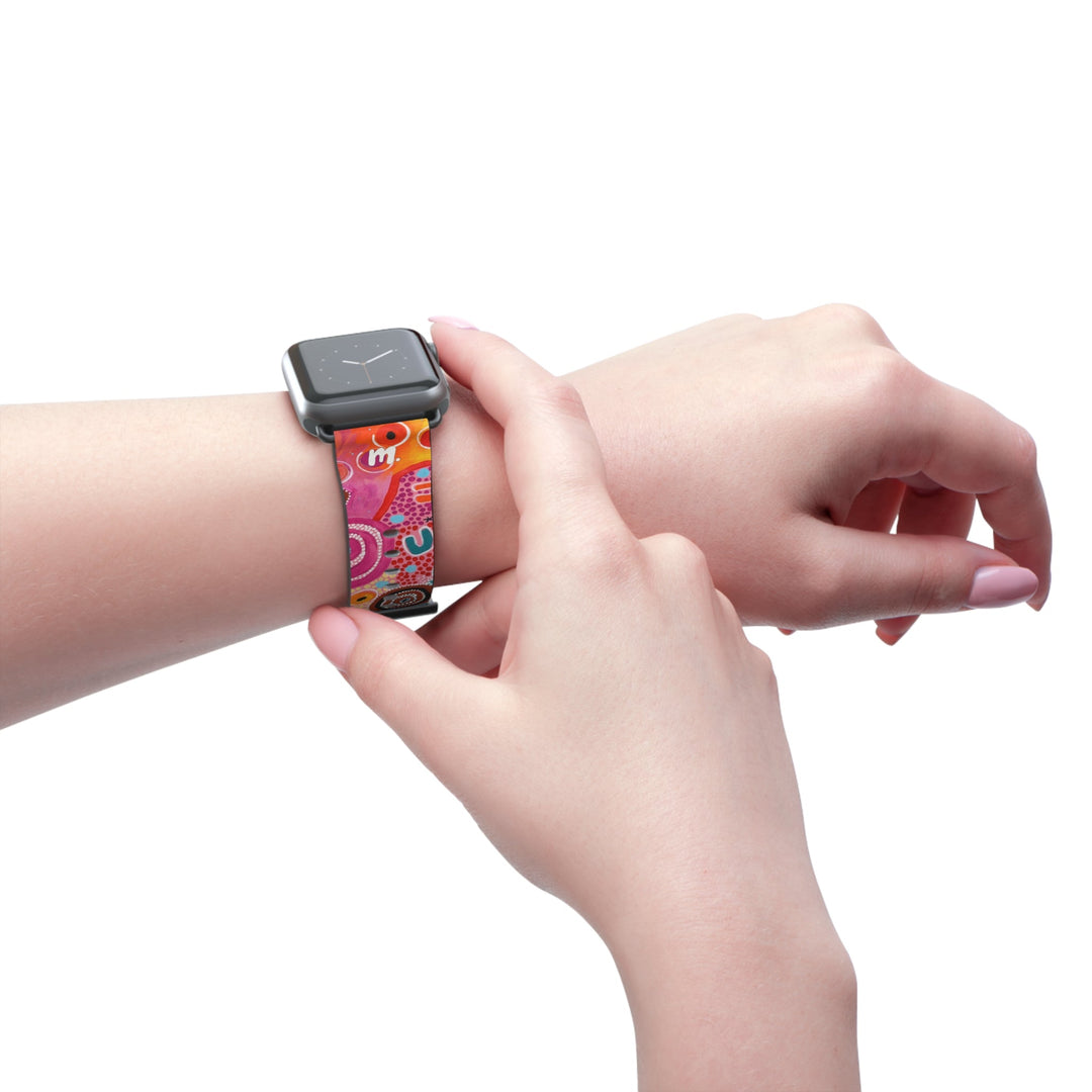 Designer Apple Watch Band - Fire, Water and Country - Mulganai