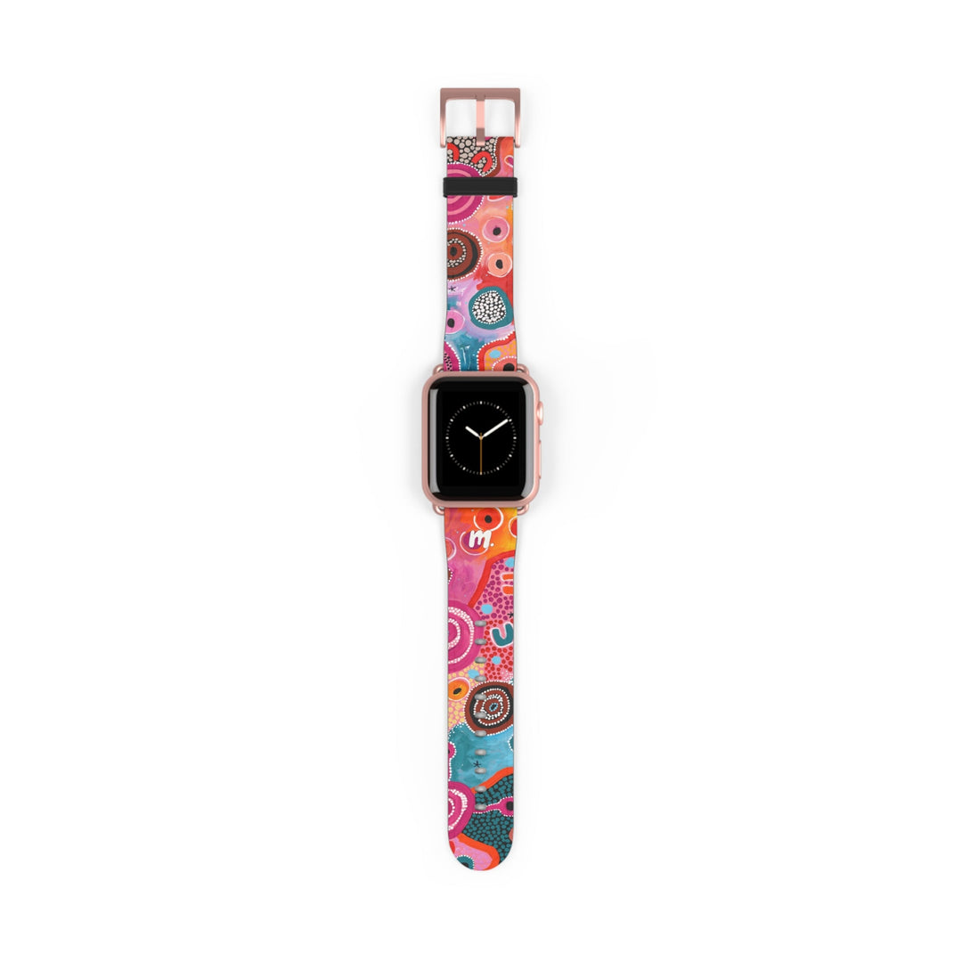 Designer Apple Watch Band - Fire, Water and Country - Mulganai