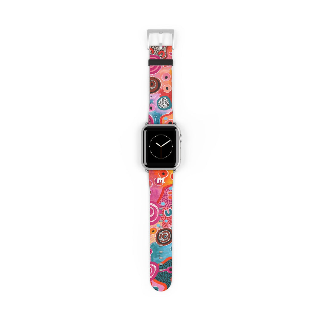 Designer Apple Watch Band - Fire, Water and Country - Mulganai