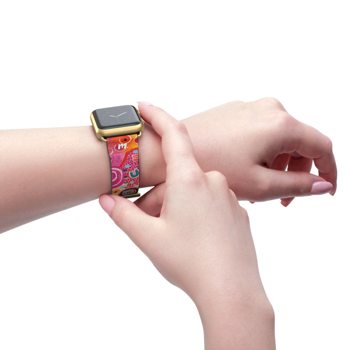 Designer Apple Watch Band - Fire, Water and Country - Mulganai