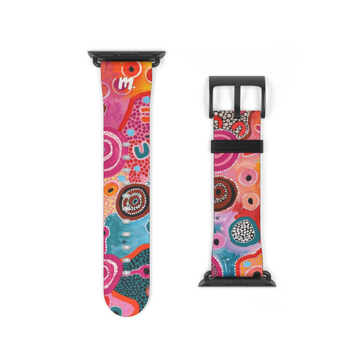 Designer Apple Watch Band - Fire, Water and Country - Mulganai