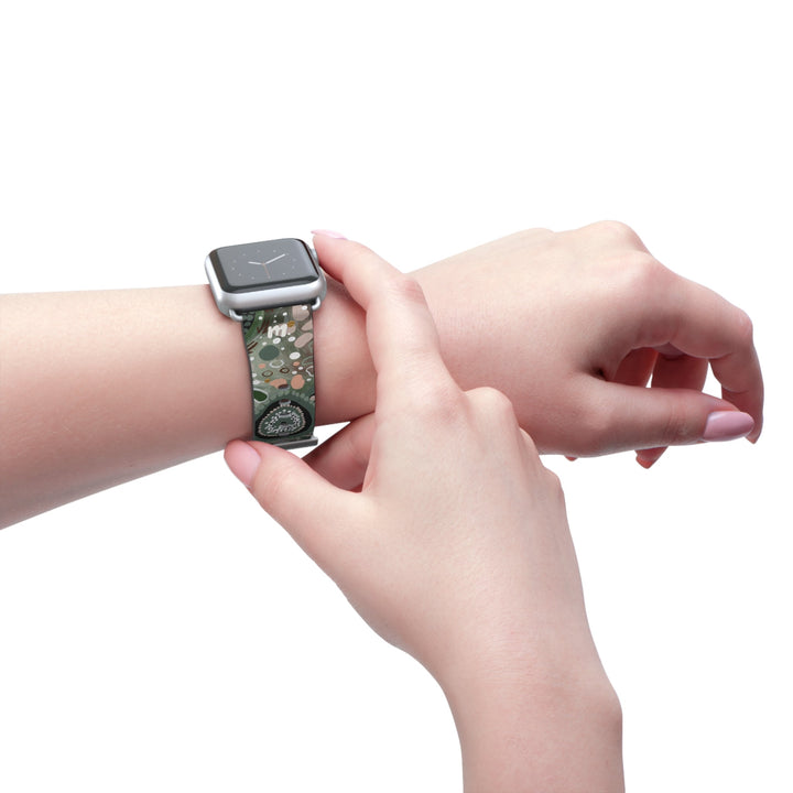 Designer Apple Watch Band - Green Country - Mulganai