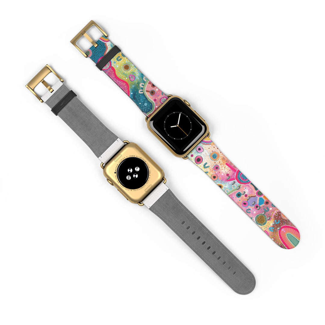 Designer Apple Watch Band - Living On Gamu - Mulganai