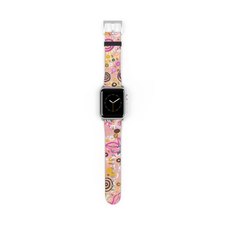 Designer Apple Watch Band - Sand and Salt Bush - Mulganai