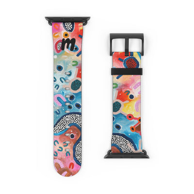 Designer Apple Watch Band - The Sentinel Sky - Mulganai