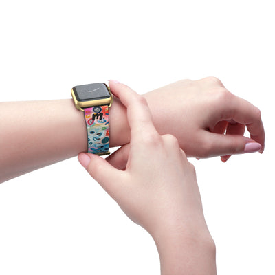 Designer Apple Watch Band - The Sentinel Sky - Mulganai