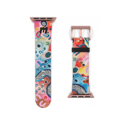 Designer Apple Watch Band - The Sentinel Sky - Mulganai