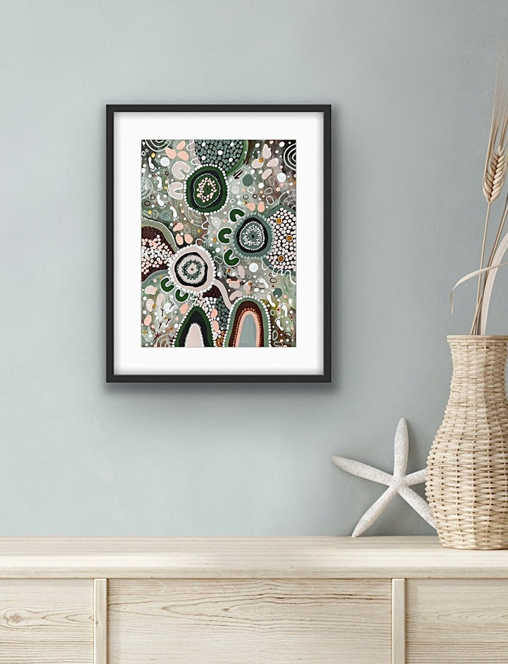 Green Country Limited Edition Print,Prints,Mulganai,