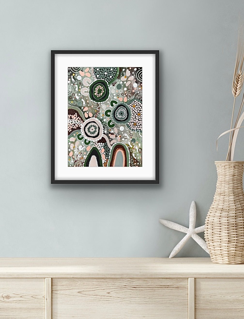 Green Country Limited Edition Print,Prints,Mulganai,