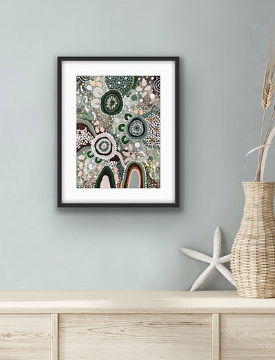 Green Country Limited Edition Print,Prints,Mulganai,