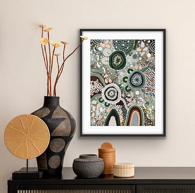 Green Country Limited Edition Print,Prints,Mulganai,