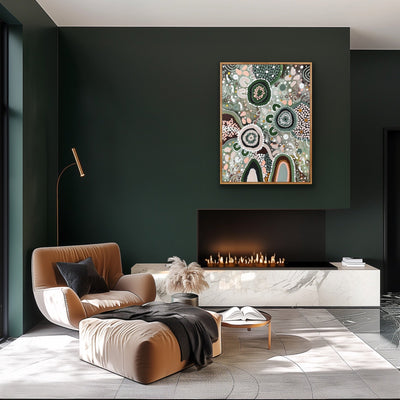 Green Country Limited Edition Print,Prints,Mulganai,