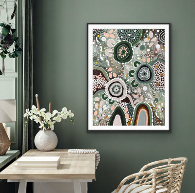 Green Country Limited Edition Print,Prints,Mulganai,