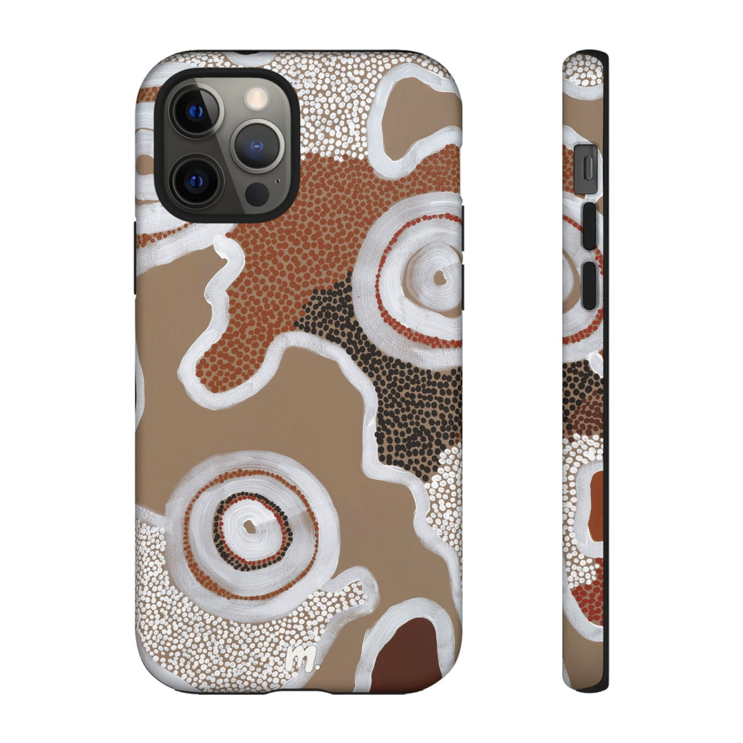 Premium Phone Case - Brown Earth - Mulganai