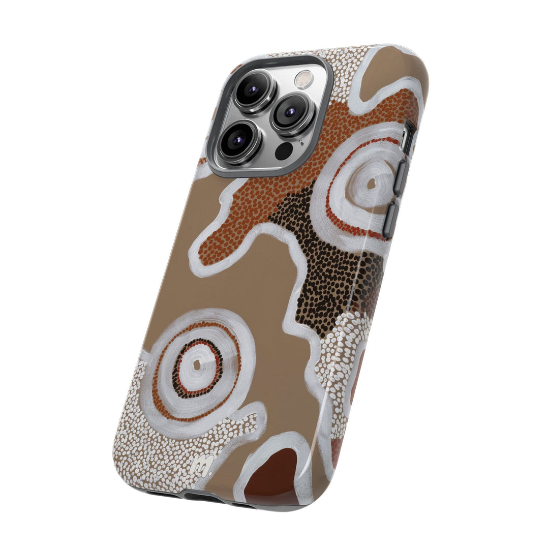 Premium Phone Case - Brown Earth - Mulganai