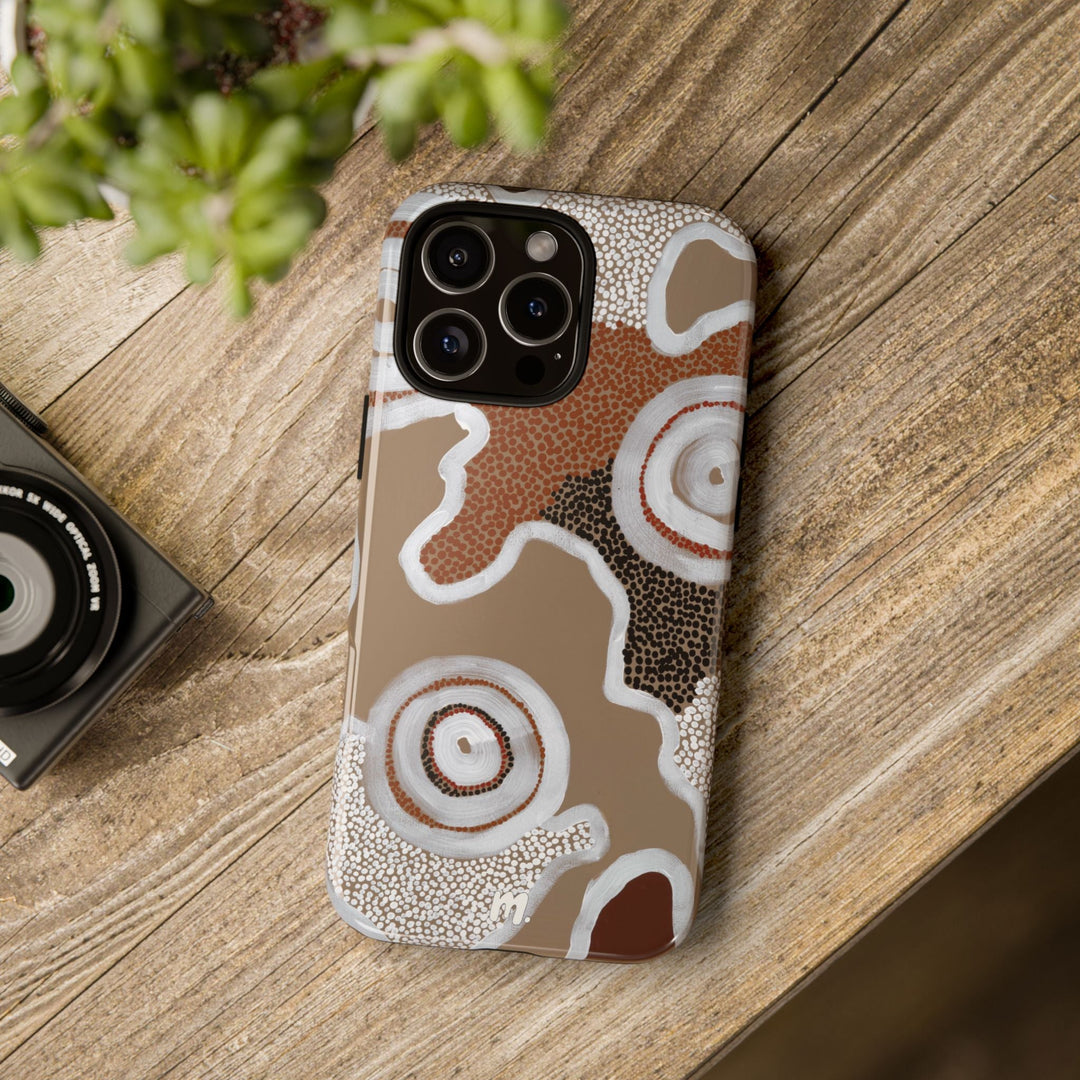 Premium Phone Case - Brown Earth - Mulganai