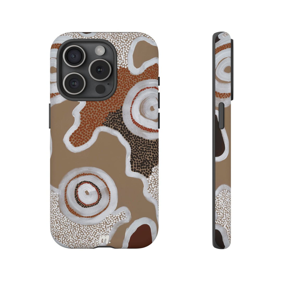Premium Phone Case - Brown Earth - Mulganai