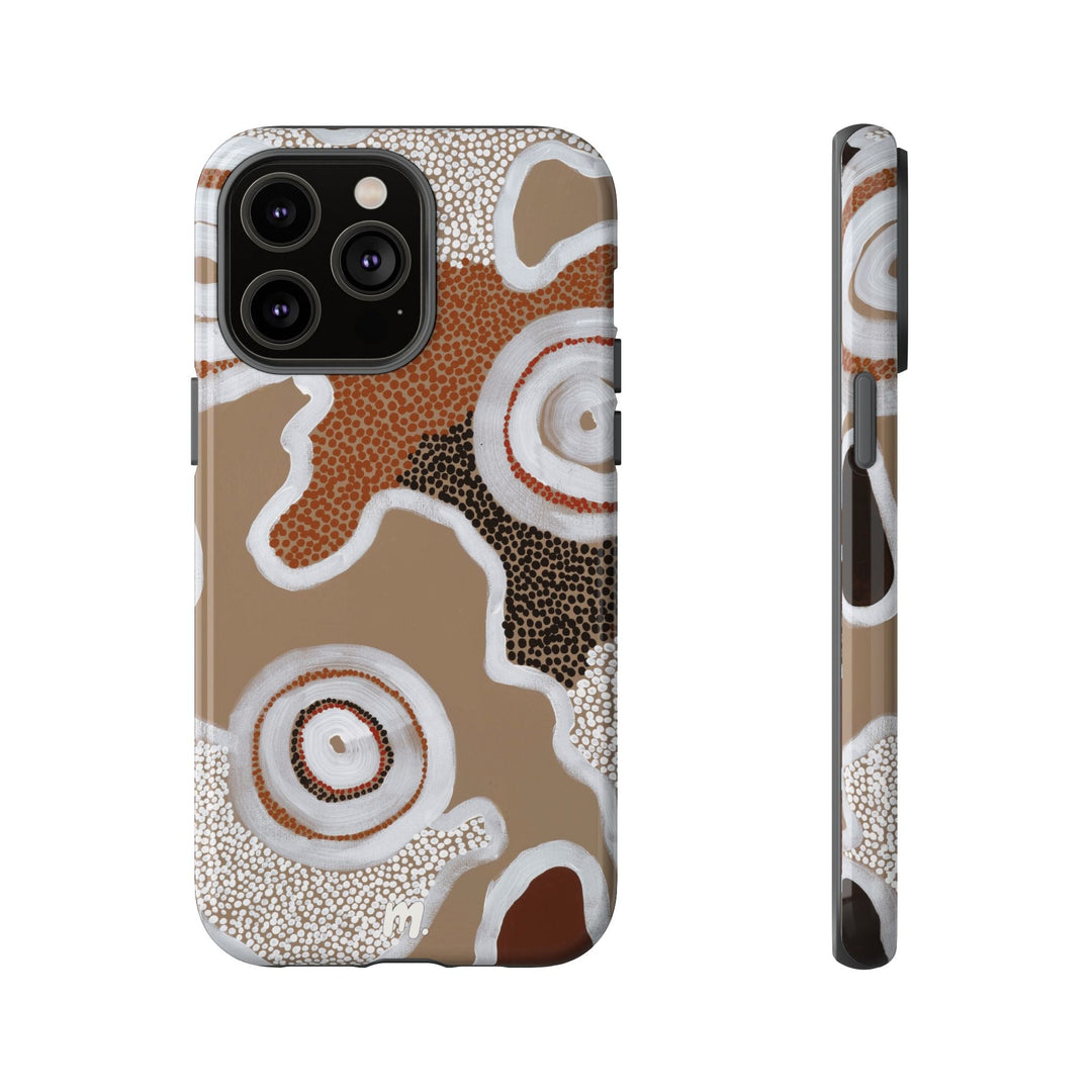 Premium Phone Case - Brown Earth - Mulganai