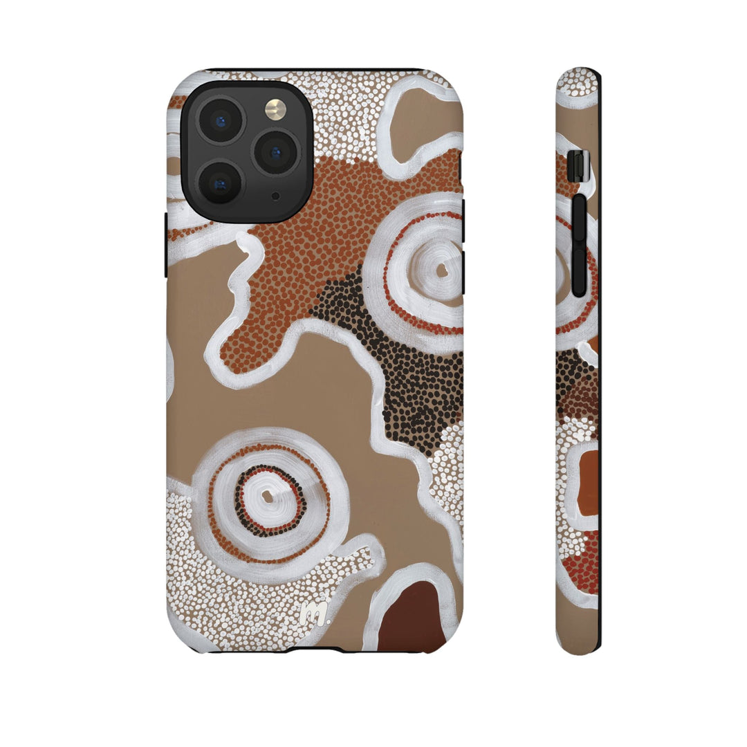 Premium Phone Case - Brown Earth - Mulganai