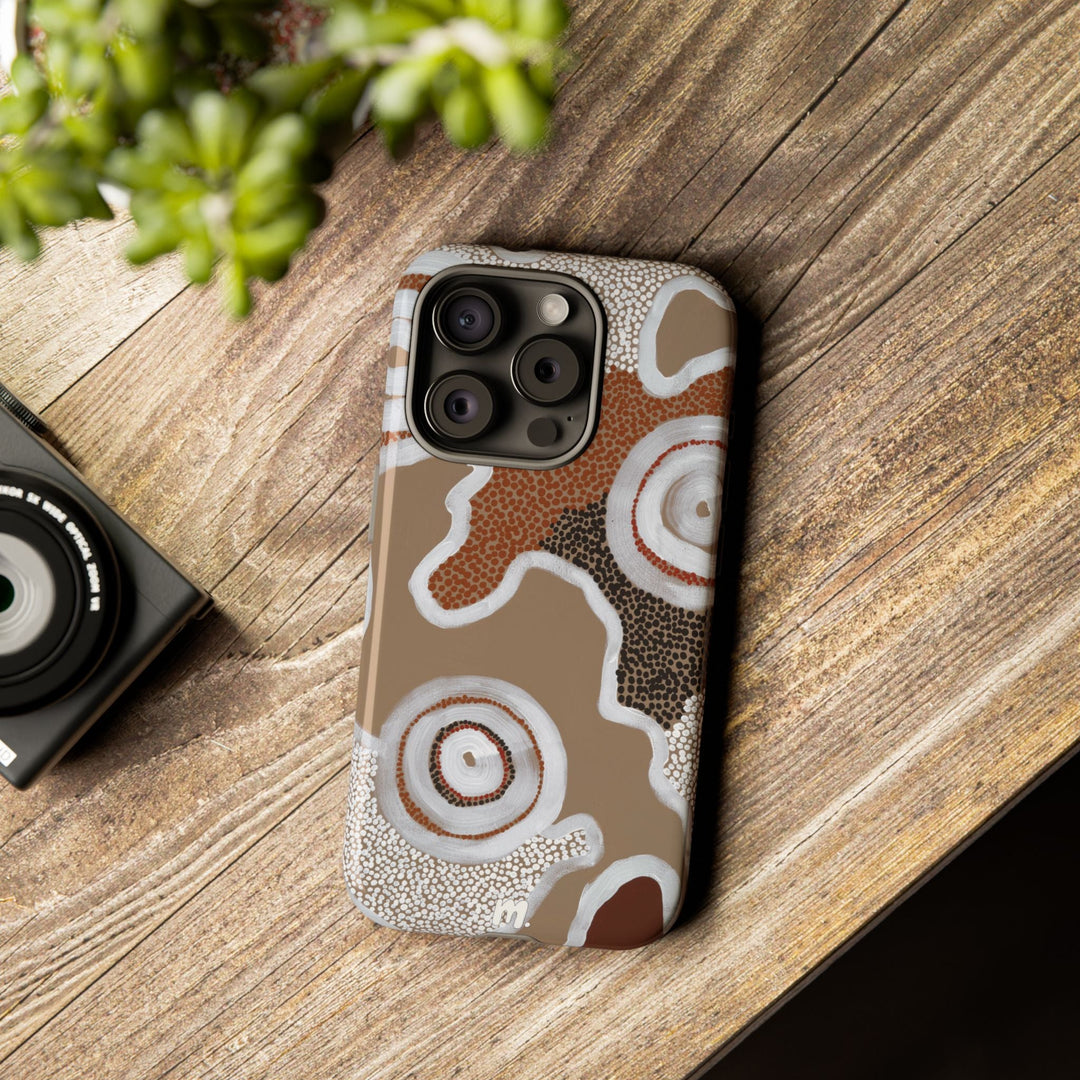 Premium Phone Case - Brown Earth - Mulganai