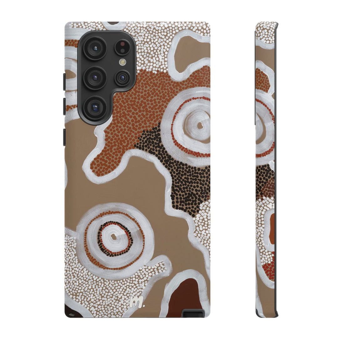 Premium Phone Case - Brown Earth - Mulganai