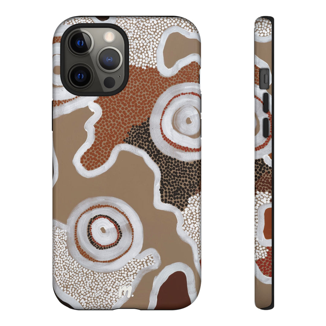 Premium Phone Case - Brown Earth - Mulganai