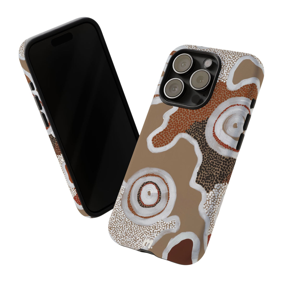 Premium Phone Case - Brown Earth - Mulganai