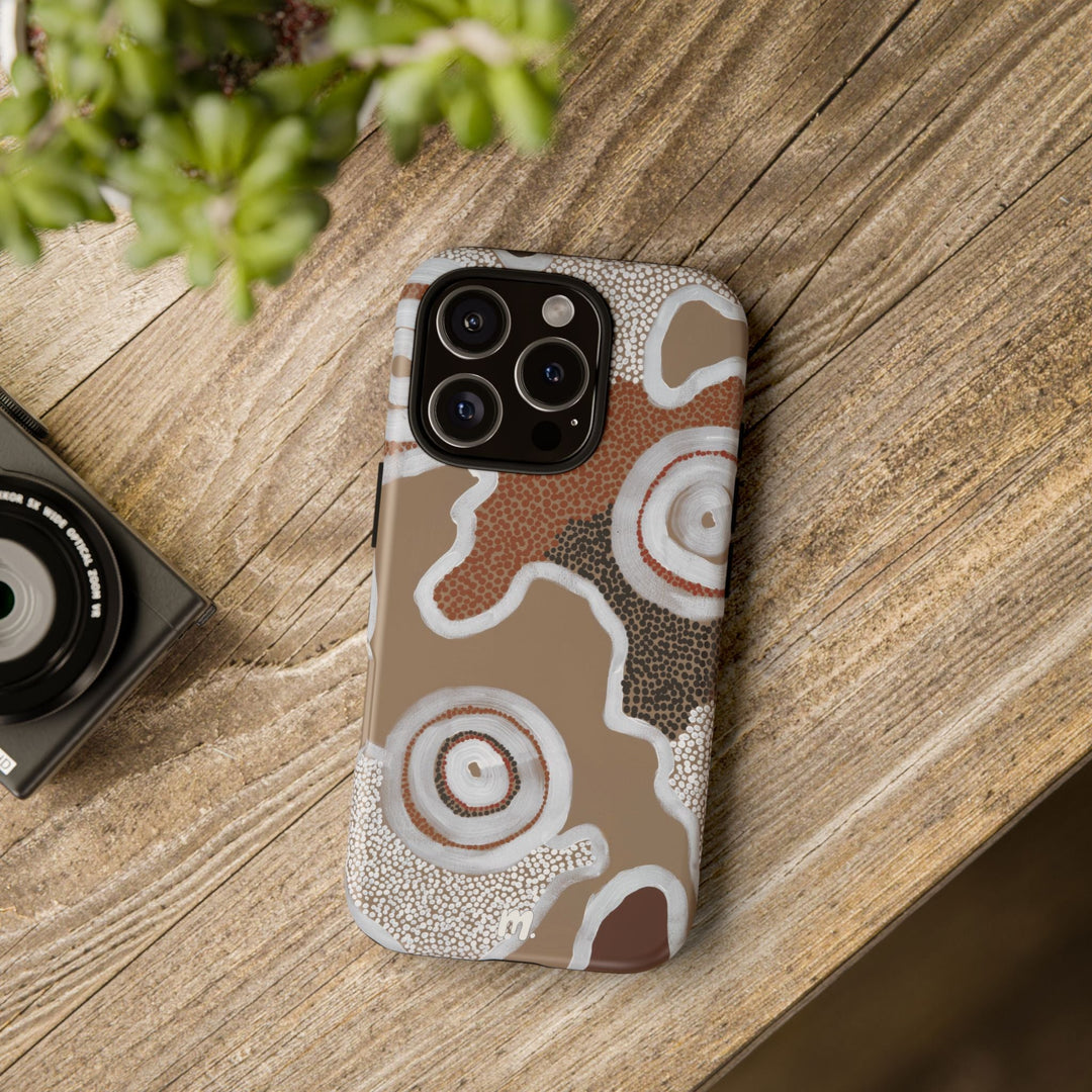 Premium Phone Case - Brown Earth - Mulganai