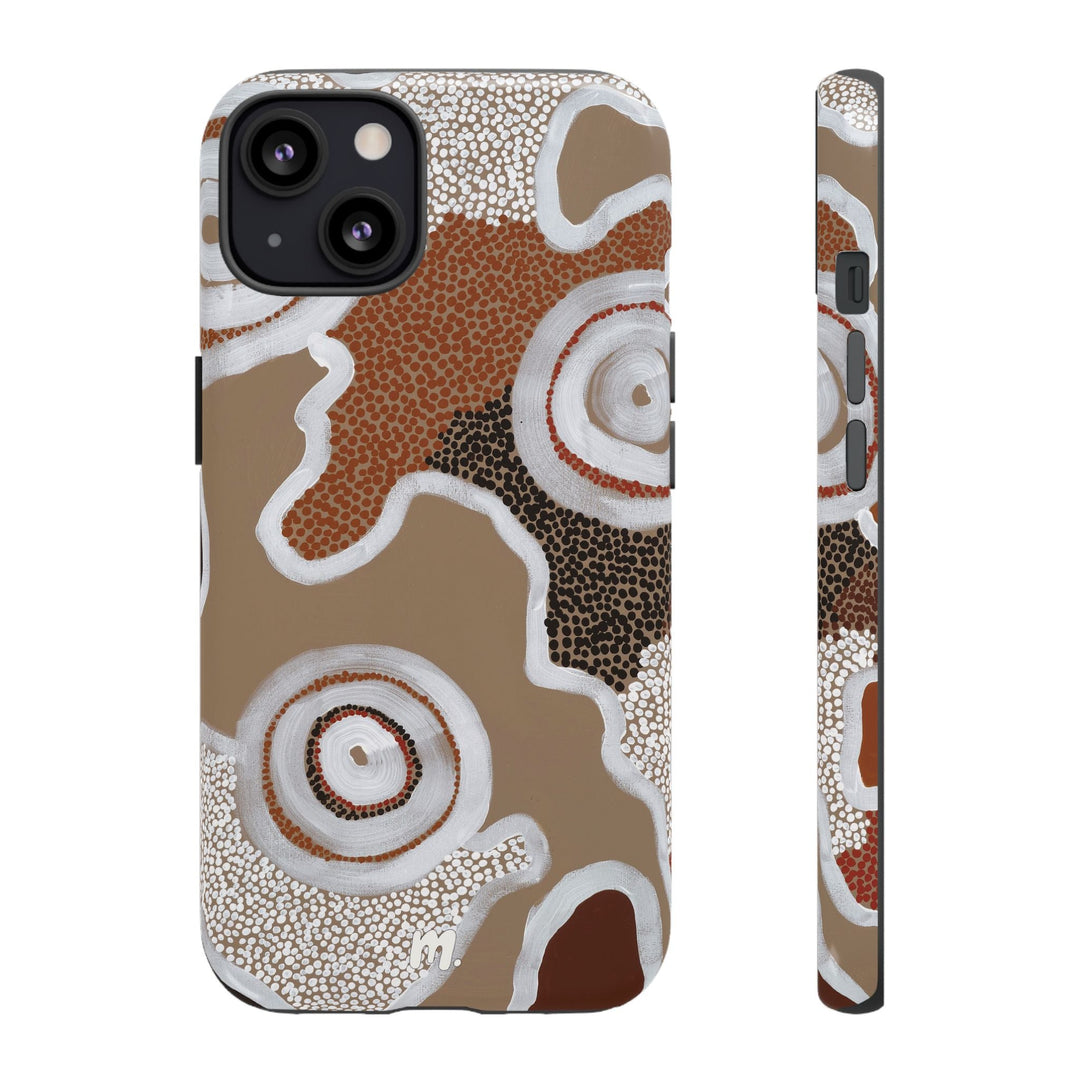 Premium Phone Case - Brown Earth - Mulganai
