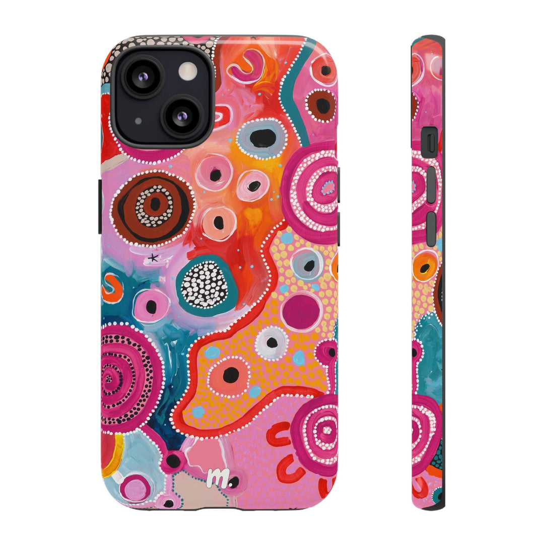 Premium Phone Case - Fire, Water and Country - Mulganai