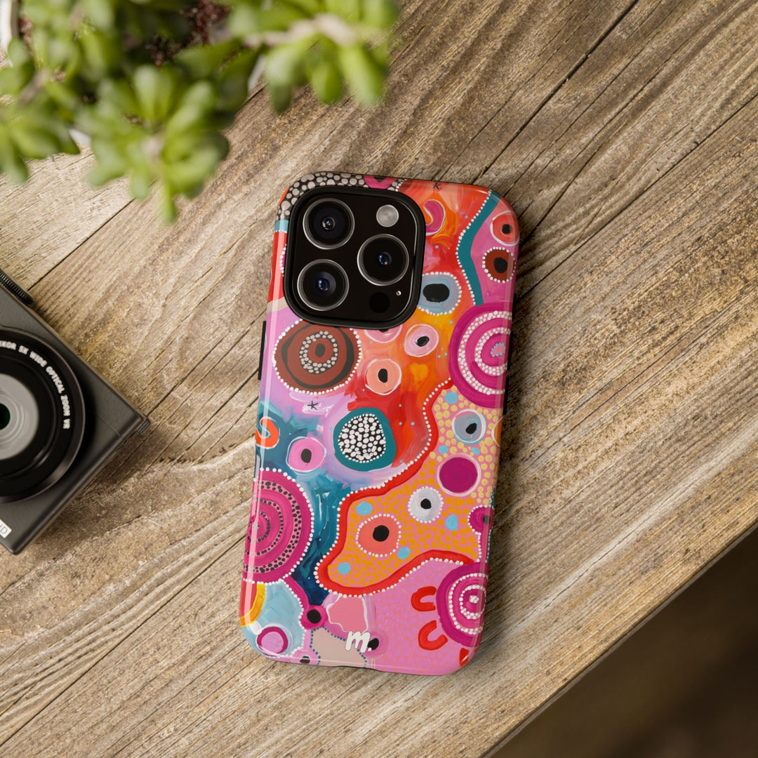 Premium Phone Case - Fire, Water and Country - Mulganai