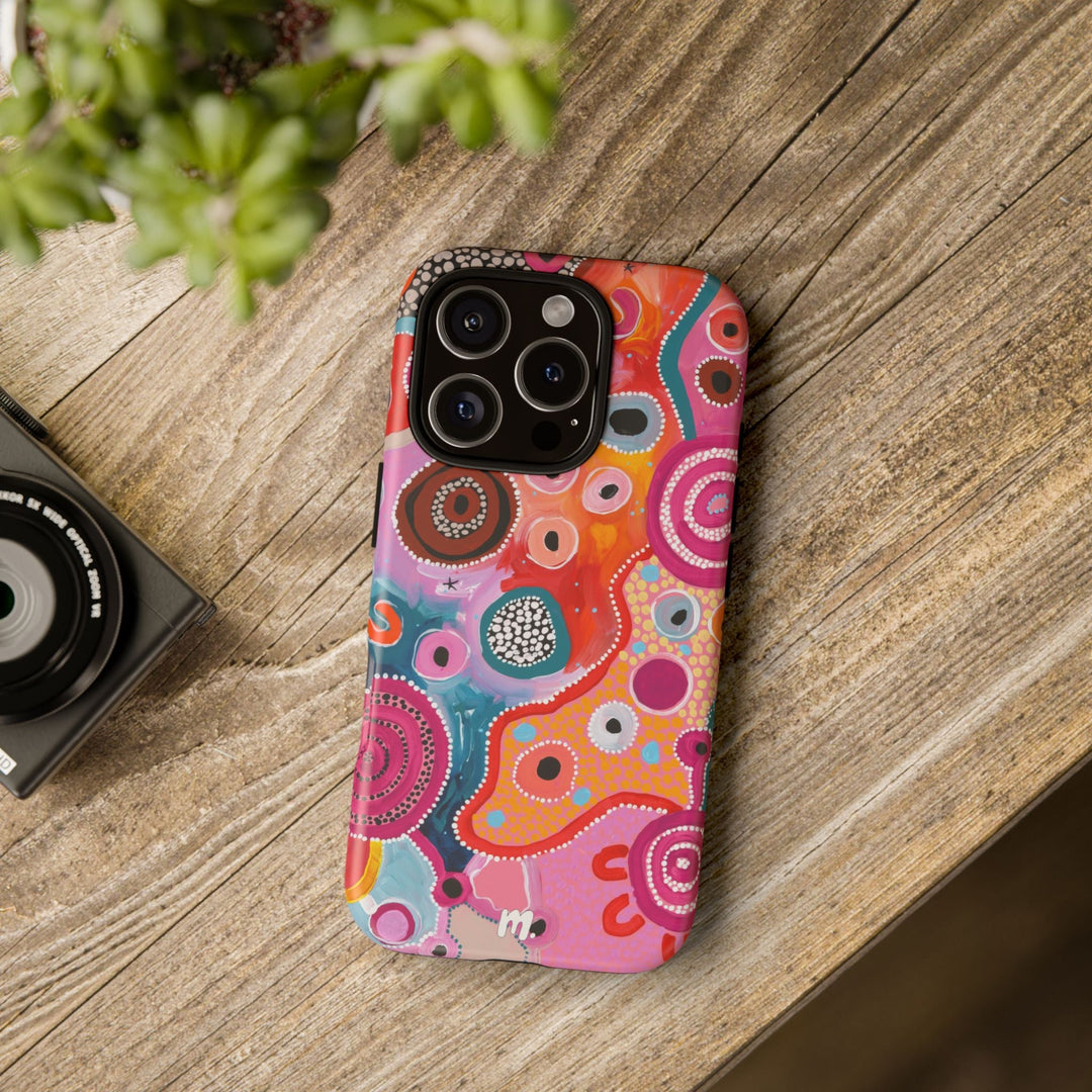 Premium Phone Case - Fire, Water and Country - Mulganai